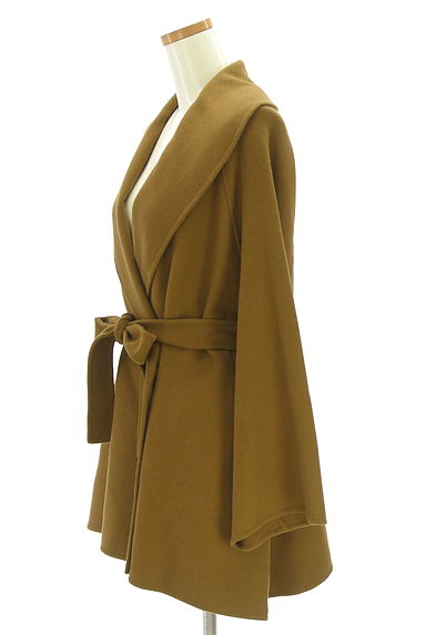 ROPE（ロペ）の古着「ベルト付きショールカラーロングコート（コート）」大画像３へ