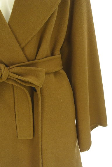 ROPE（ロペ）の古着「ベルト付きショールカラーロングコート（コート）」大画像５へ