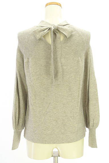 ROPE（ロペ）の古着「ボリュームスリーブモックネックニットトップス（ニット）」大画像２へ