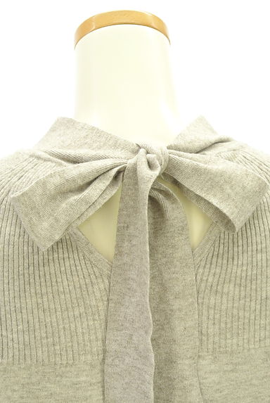 ROPE（ロペ）の古着「ボリュームスリーブモックネックニットトップス（ニット）」大画像４へ