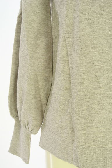 ROPE（ロペ）の古着「ボリュームスリーブモックネックニットトップス（ニット）」大画像５へ