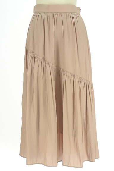 ROPE（ロペ）の古着「斜めギャザー切替ロングスカート（ロングスカート・マキシスカート）」大画像１へ