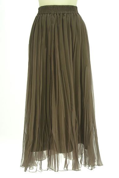 ROPE（ロペ）の古着「プリーツシアーロングスカート（ロングスカート・マキシスカート）」大画像１へ