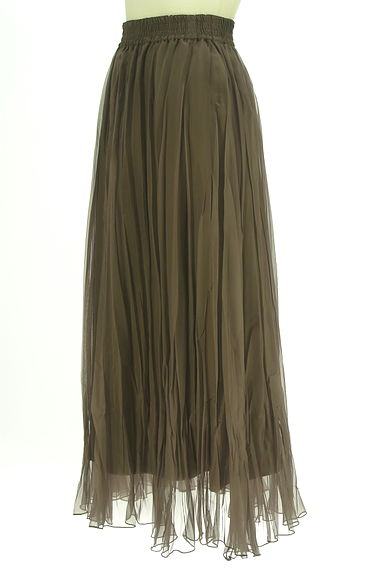 ROPE（ロペ）の古着「プリーツシアーロングスカート（ロングスカート・マキシスカート）」大画像３へ