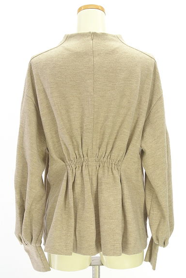 クリックで大画像表示 ROPE(ロペ)の古着「ウエストタックペプラムトップス(カットソー・プルオーバー)」大画像2へ