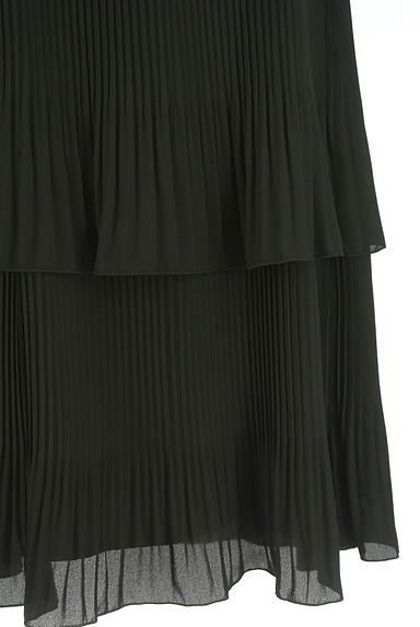 クリックで大画像表示 ROPE(ロペ)の古着「プリーツティアードフリルシフォンロングスカート(ロングスカート・マキシスカート)」大画像5へ