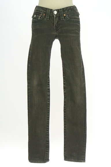 TRUE RELIGION（トゥルーレリジョン）の古着「ローライスブラックスキニーデニムパンツ（デニムパンツ）」大画像１へ