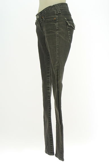 TRUE RELIGION（トゥルーレリジョン）の古着「ローライスブラックスキニーデニムパンツ（デニムパンツ）」大画像３へ