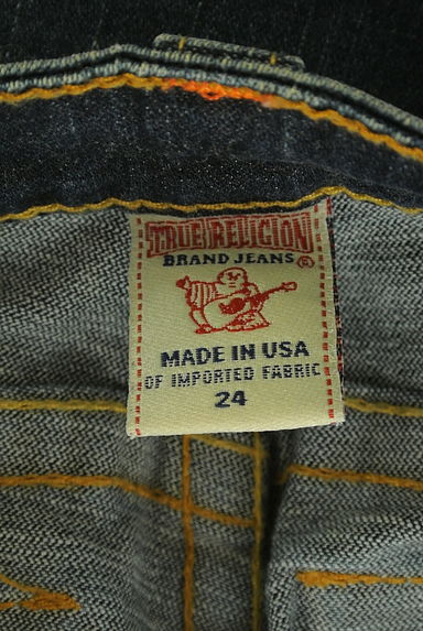 TRUE RELIGION（トゥルーレリジョン）の古着「ウォッシュド加工ストレートデニム（デニムパンツ）」大画像６へ