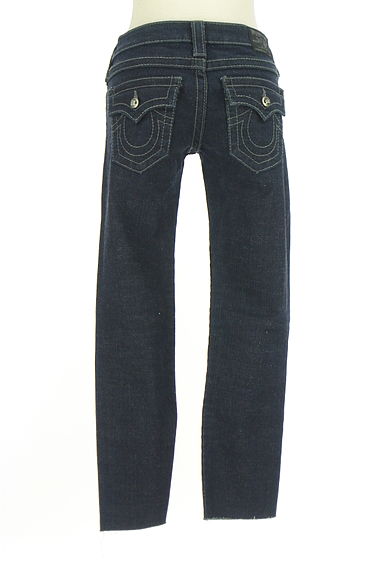 クリックで大画像表示 TRUE RELIGION(トゥルーレリジョン)の古着「ラインストーンリベットスキニーデニム(デニムパンツ)」大画像2へ