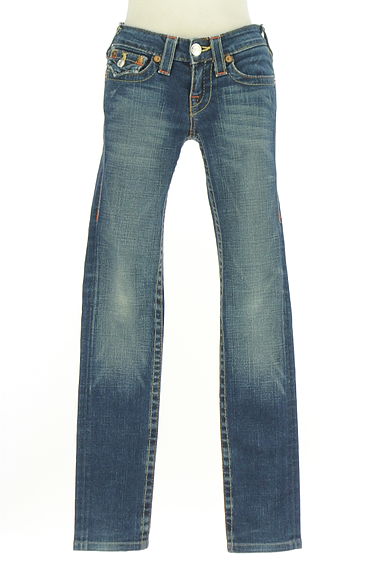 TRUE RELIGION（トゥルーレリジョン）の古着「ウォッシュド加工スキニーデニム（デニムパンツ）」大画像１へ