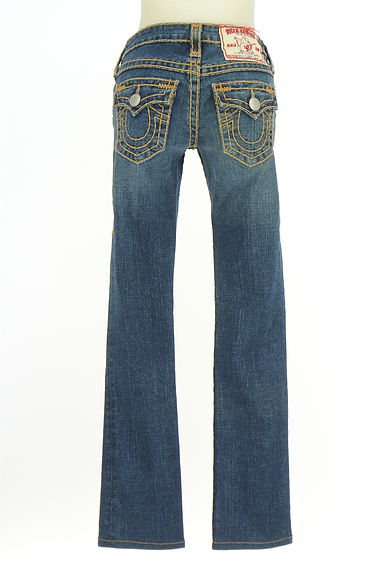 クリックで大画像表示 TRUE RELIGION(トゥルーレリジョン)の古着「ウォッシュド加工ストレートデニム(デニムパンツ)」大画像2へ
