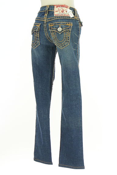 クリックで大画像表示 TRUE RELIGION(トゥルーレリジョン)の古着「ウォッシュド加工ストレートデニム(デニムパンツ)」大画像4へ
