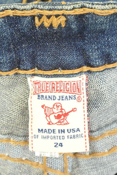 クリックで大画像表示 TRUE RELIGION(トゥルーレリジョン)の古着「ウォッシュド加工ストレートデニム(デニムパンツ)」大画像6へ