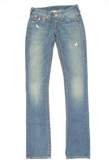 クリックで大画像表示 TRUE RELIGION(トゥルーレリジョン)の古着「ローライズ裾フレアデニム(デニムパンツ)」大画像1へ