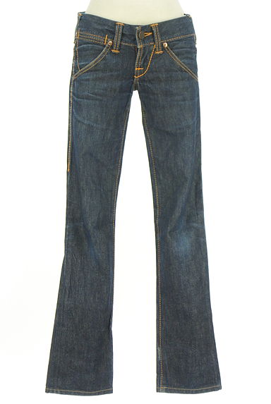クリックで大画像表示 TRUE RELIGION(トゥルーレリジョン)の古着「ローライズインディゴデニムパンツ(デニムパンツ)」大画像1へ