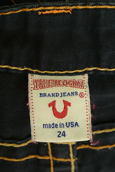TRUE RELIGION（トゥルーレリジョン）の古着「ブラックデニムスキニーパンツ（デニムパンツ）」大画像６へ