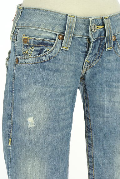 クリックで大画像表示 TRUE RELIGION(トゥルーレリジョン)の古着「ローライズデニムパンツ(デニムパンツ)」大画像4へ