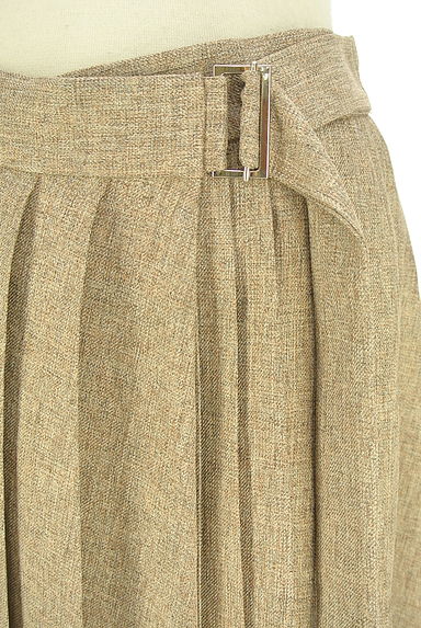 Stola.（ストラ）の古着「ドッキングベルトプリーツロングスカート（ロングスカート・マキシスカート）」大画像４へ