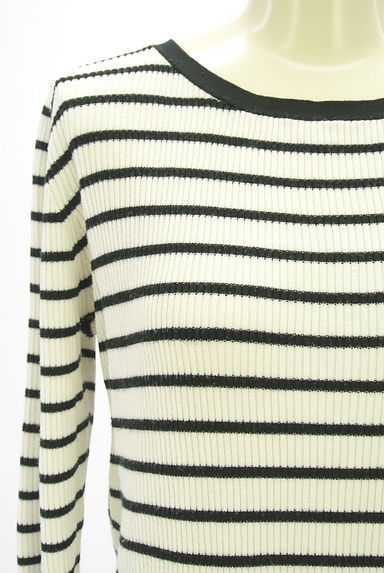 Stola.（ストラ）の古着「ボーダーリブニット（ニット）」大画像４へ