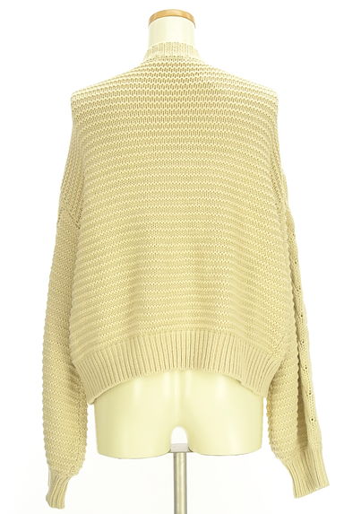 クリックで大画像表示 Stola.(ストラ)の古着「ケーブルニットカーディガン(カーディガン・ボレロ)」大画像2へ