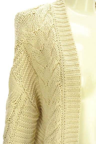 クリックで大画像表示 Stola.(ストラ)の古着「ケーブルニットカーディガン(カーディガン・ボレロ)」大画像4へ