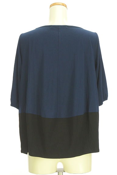 Stola.（ストラ）の古着「5分袖配色カットソー（カットソー・プルオーバー）」大画像２へ