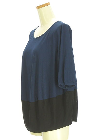 Stola.（ストラ）の古着「5分袖配色カットソー（カットソー・プルオーバー）」大画像３へ