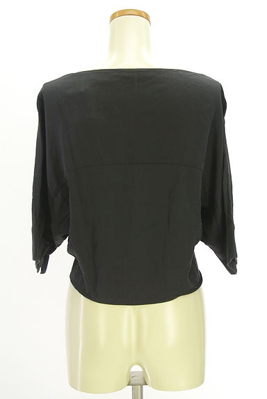 DES PRES（デプレ）の古着「キーネックドルマンショートブラウス（カットソー・プルオーバー）」大画像２へ