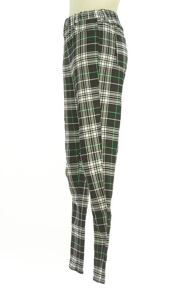 クリックで大画像表示 RODEO CROWNS(ロデオクラウン)の古着「チェック柄スキニーパンツ(パンツ)」大画像3へ