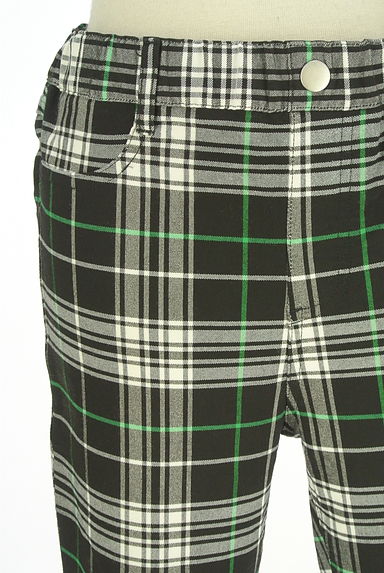 クリックで大画像表示 RODEO CROWNS(ロデオクラウン)の古着「チェック柄スキニーパンツ(パンツ)」大画像4へ