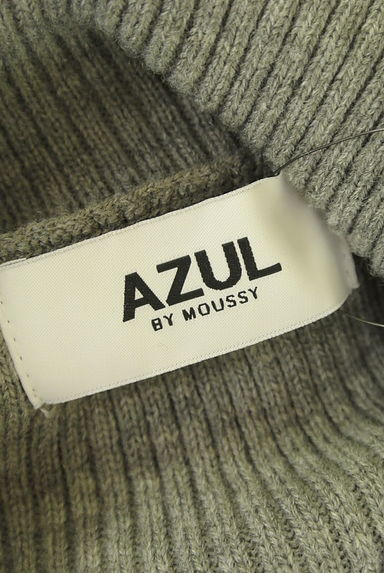 AZUL BY MOUSSY（アズールバイマウジー）の古着「ロングリブニットワンピース（ワンピース・チュニック）」大画像６へ