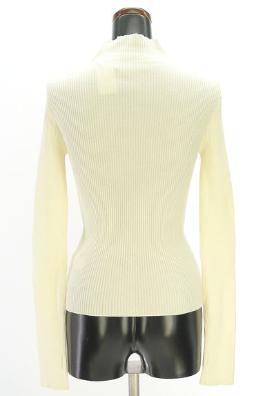 AZUL BY MOUSSY（アズールバイマウジー）の古着「モックネックリブニット（ニット）」大画像２へ