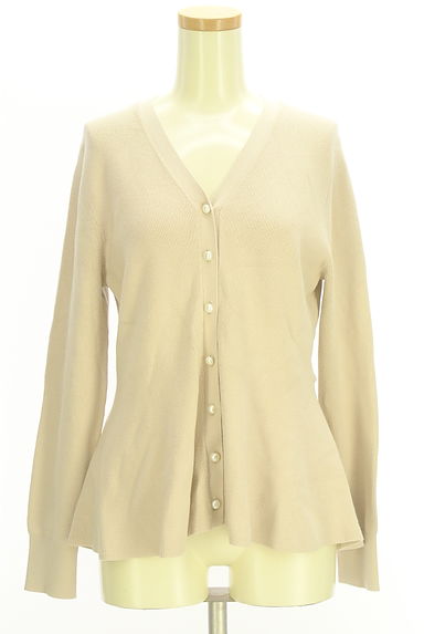 PLST（プラステ）の古着「ペプラムニットカーディガン（カーディガン・ボレロ）」大画像１へ