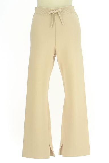 クリックで大画像表示 PLST(プラステ)の古着「スリットニットフレアパンツ(パンツ)」大画像1へ