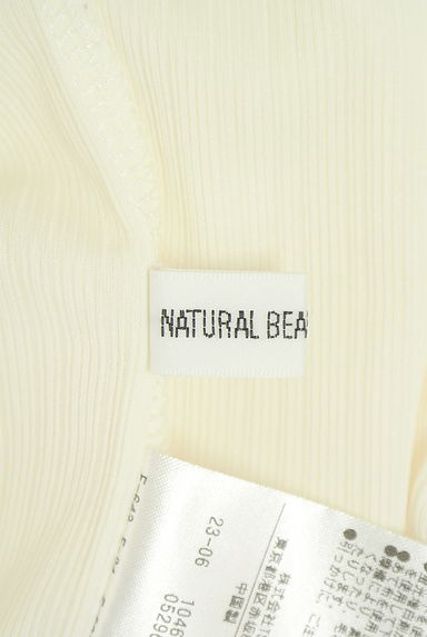 クリックで大画像表示 NATURAL BEAUTY BASIC(ナチュラルビューティベーシック)の古着「ハイネックシアーカットソー(カットソー・プルオーバー)」大画像6へ