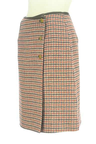 anySiS（エニィスィス）の古着「ウール混リバーシブル巻きスカート（スカート）」大画像３へ