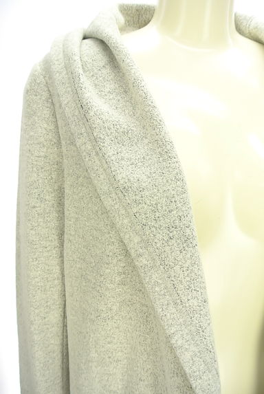ketty（ケティ）の古着「ketty luxury ロングフーディーコート（カーディガン・ボレロ）」大画像４へ