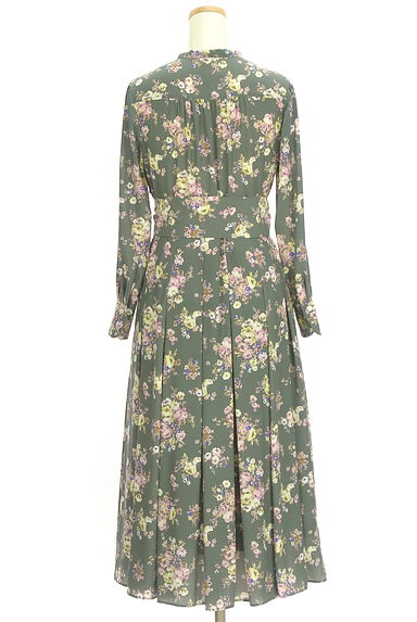 組曲（クミキョク）の古着「バンドカラー花柄ワンピース（ワンピース・チュニック）」大画像２へ