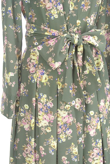 組曲（クミキョク）の古着「バンドカラー花柄ワンピース（ワンピース・チュニック）」大画像５へ