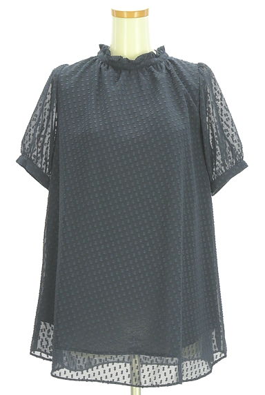 SHIPS（シップス）の古着「半そでドットドビーシフォンカットソー（カットソー・プルオーバー）」大画像１へ