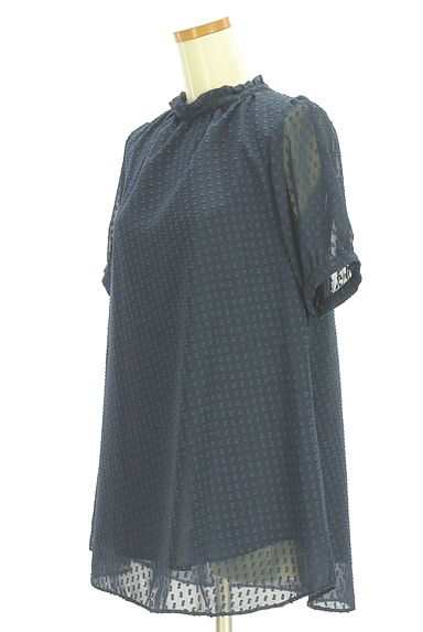 SHIPS（シップス）の古着「半そでドットドビーシフォンカットソー（カットソー・プルオーバー）」大画像３へ