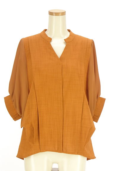 GRAND TABLE（グランターブル）の古着「半袖スキッパーカットソー（カットソー・プルオーバー）」大画像１へ