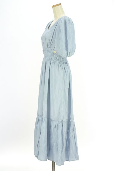 クリックで大画像表示 Her lip to(ハーリップトゥ)の古着「ウエストオープン半袖ワンピース(ワンピース・チュニック)」大画像3へ