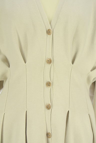 CLANE（クラネ）の古着「ウエストタックニットカーディガン（カーディガン・ボレロ）」大画像４へ