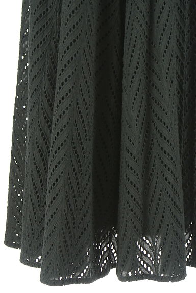 クリックで大画像表示 CLANE(クラネ)の古着「カットワークレースロングスカート(ロングスカート・マキシスカート)」大画像5へ