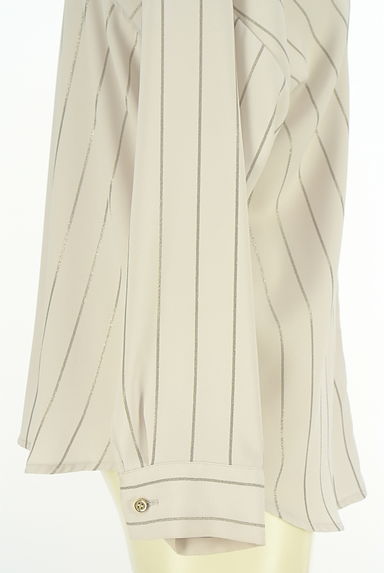 Loungedress（ラウンジドレス）の古着「ラメストライプ柄ブラウス（カットソー・プルオーバー）」大画像５へ