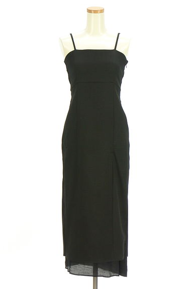 RESEXXY（リゼクシー）の古着「裾フリルタイトロングキャミワンピース（キャミワンピース）」大画像１へ