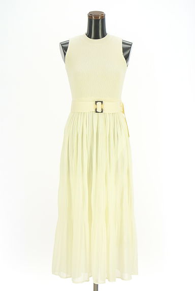 クリックで大画像表示 RESEXXY(リゼクシー)の古着「クロップドニット+ベルト付きロングワンピ(ツーピース(ジャケット+ワンピース))」大画像4へ