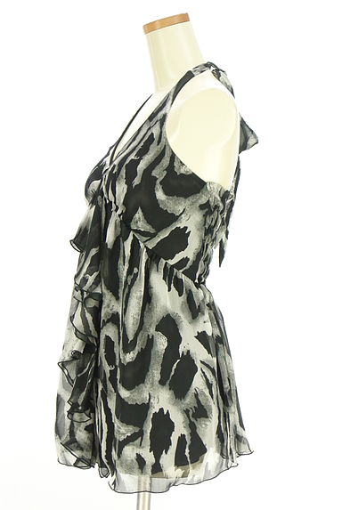 クリックで大画像表示 VICKY(ビッキー)の古着「ホルターネックシフォントップス(カットソー・プルオーバー)」大画像3へ